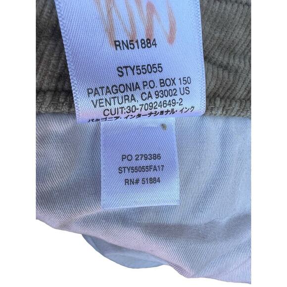 Patagonia Women's Fitted Corduroy Pants - Organic Cotton / Slim Leg - size 27‎ - Picture 11 of 12